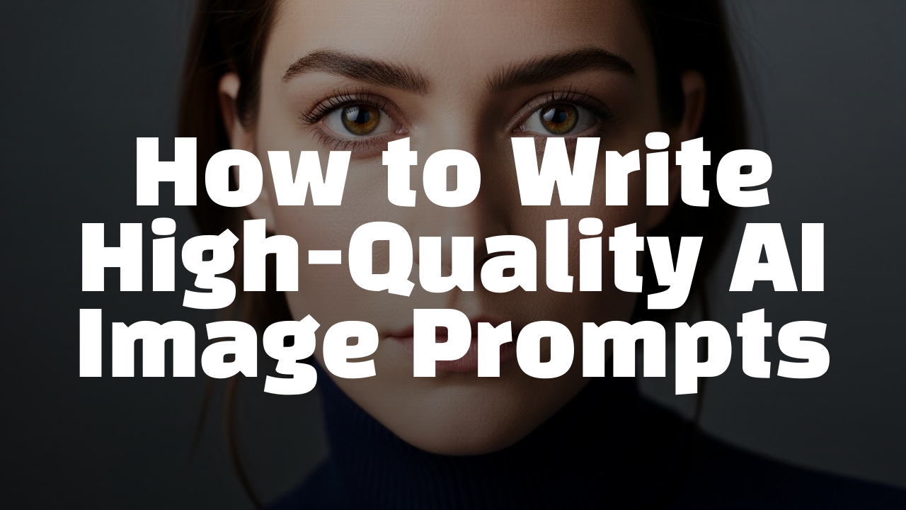 How to Write High-Quality AI Image Prompts